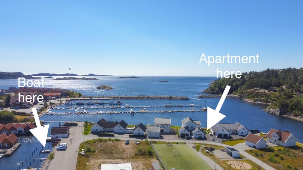 Apartment With Boat Spangereid Luaran gambar