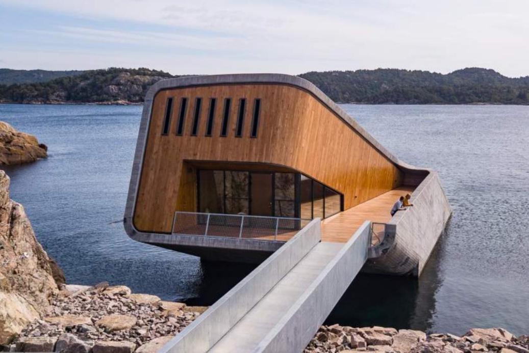 Apartment With Boat Spangereid Luaran gambar